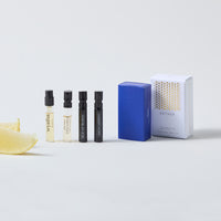 Shop natural perfume citrus sampler set at Sensoriam