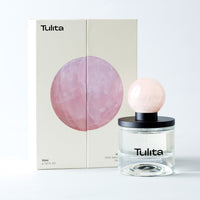 Tulita Vikasa Natural Perfume. Refreshingly floral with bright top notes of Italian Bergamot and Pink Peppercorn infused with the intoxicating allure of modern rose, distinguished with the woody warmth of cypress and cedarwood. Vikasa cultivates love connection and harmony in the heart space, a stirring fragrance with the imprint of pleasure.