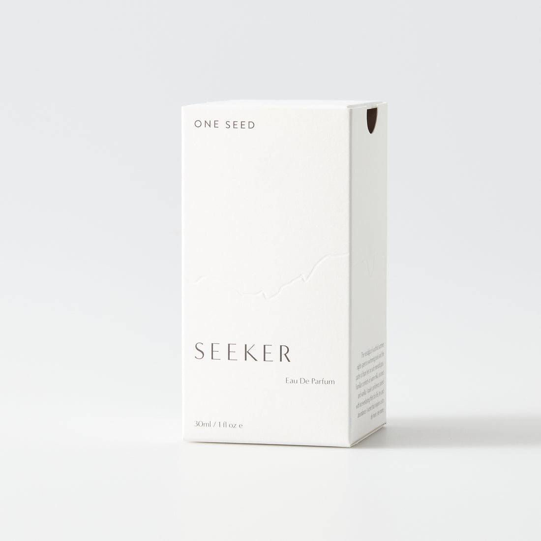One Seed Seeker natural perfume