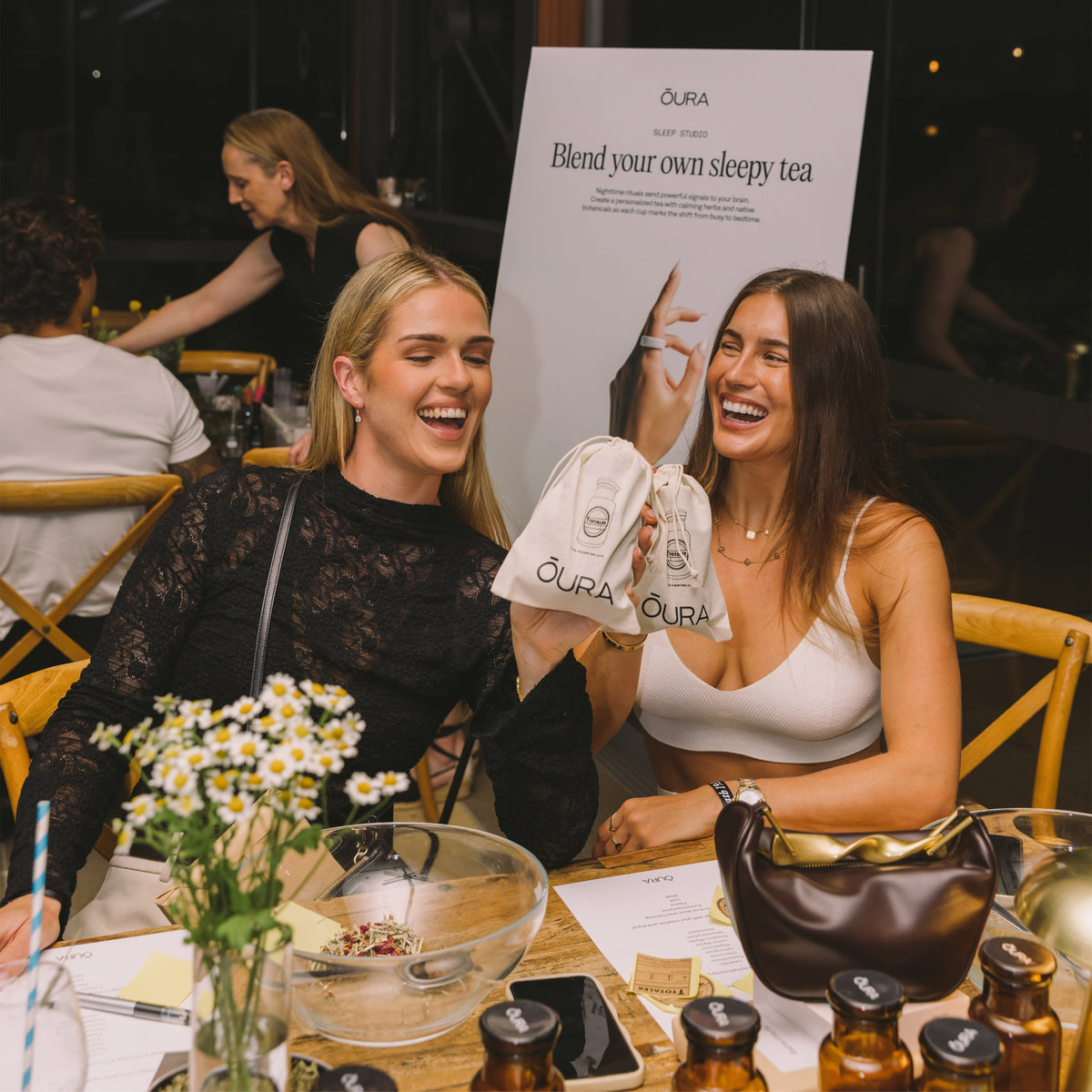 A Sleep Ritual Brought to Life for OURA Ring Natural Perfume Scent Experience in Sydney by Sensoriam