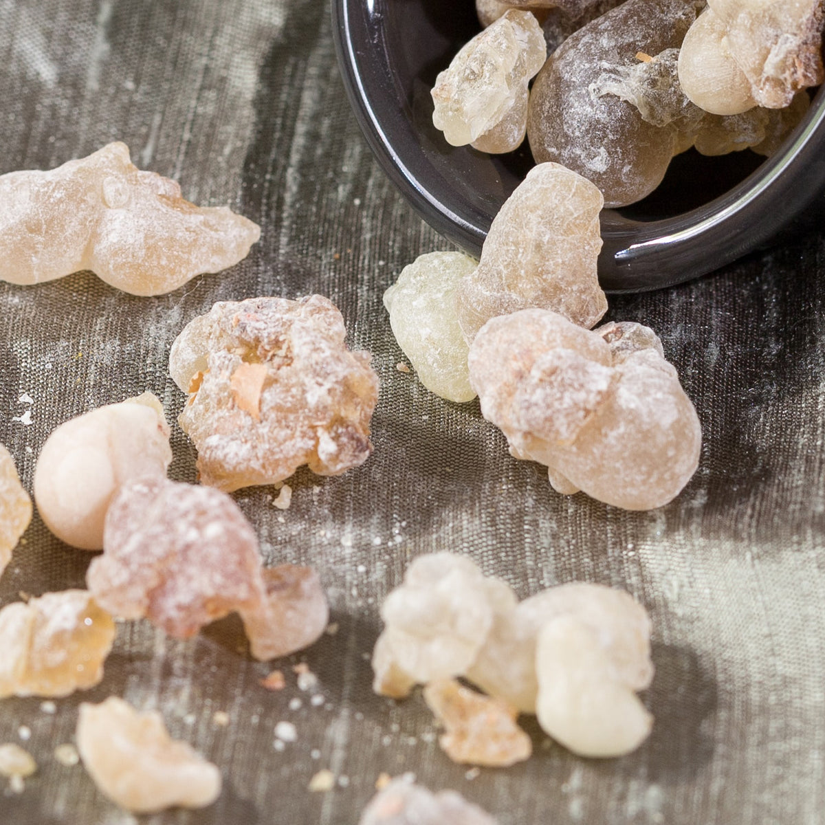 A collection of frankincense natural style perfumes