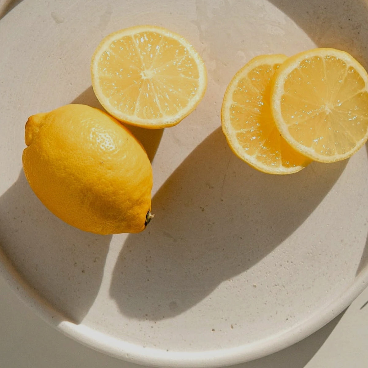 A collection of lemon style natural perfumes