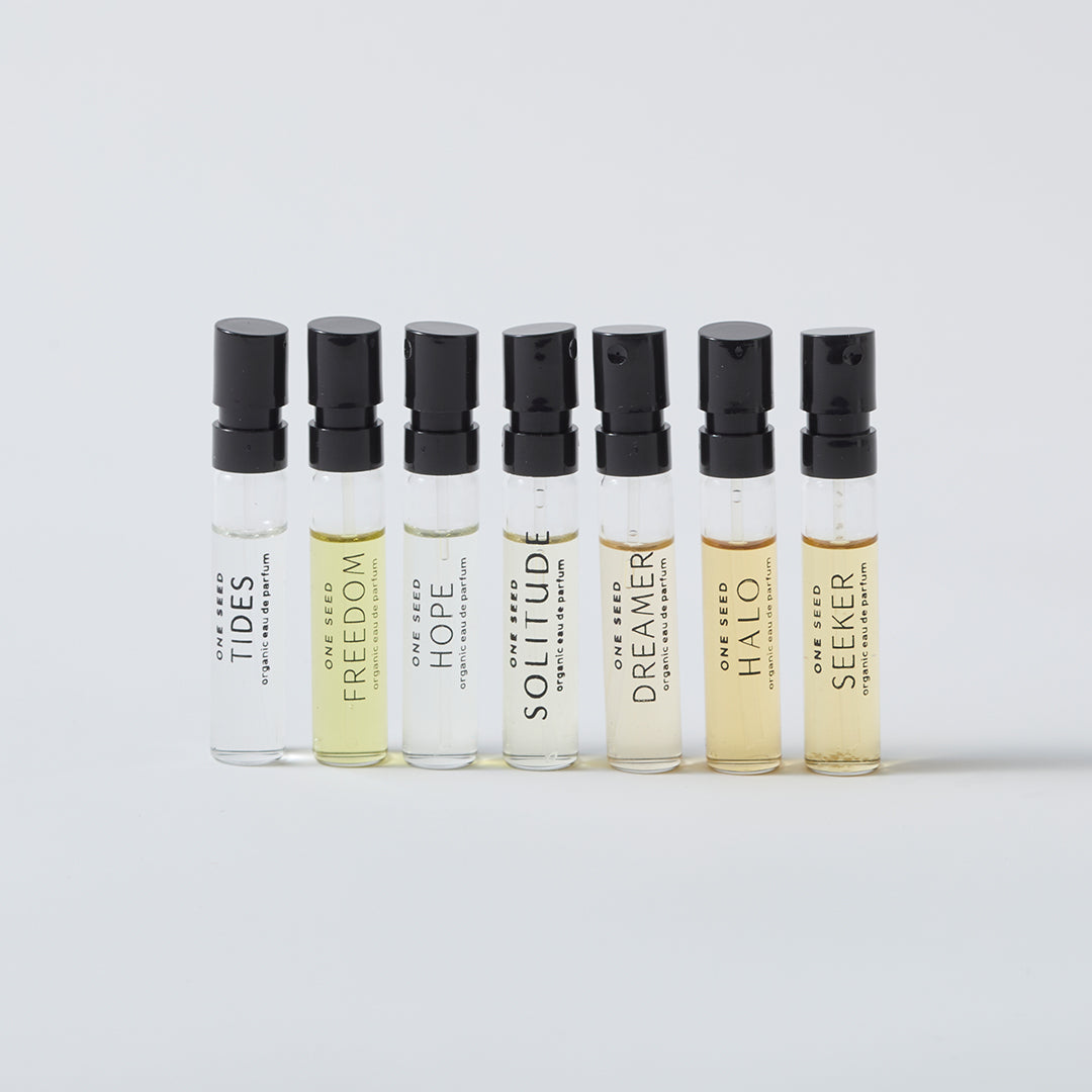 Shop One Seed natural perfume discovery set at Sensoriam