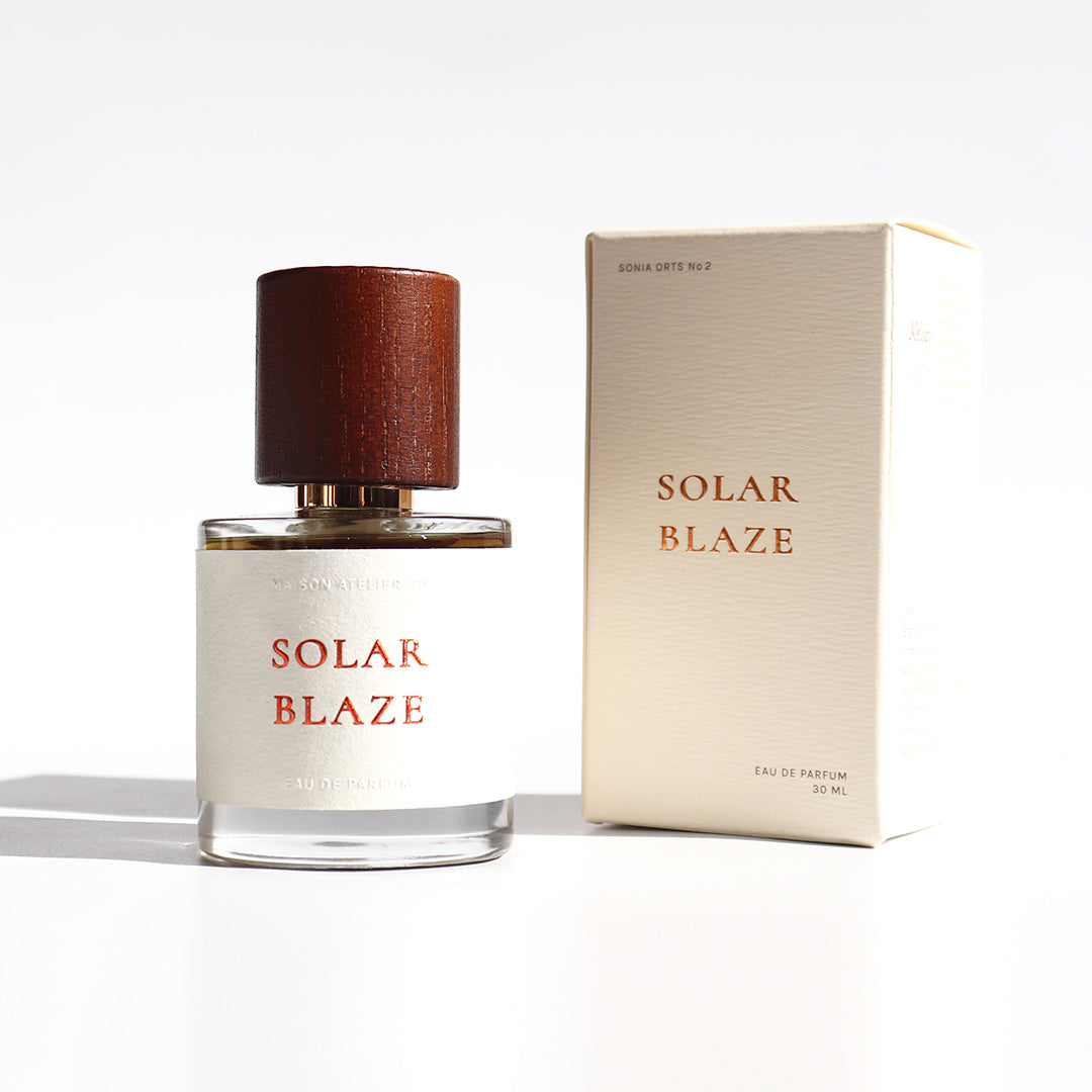 Sonia Orts Box with Nº2 Solar Blaze Natural Perfume 30ml