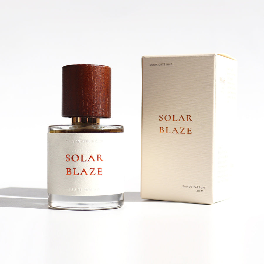 Sonia Orts Box with Nº2 Solar Blaze Natural Perfume 30ml