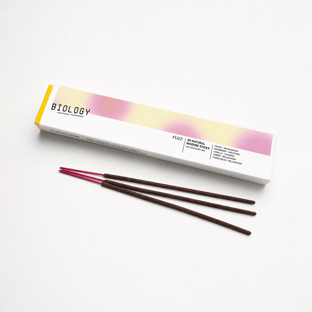 Biology Fragrances Fuzz Natural Incense Sticks