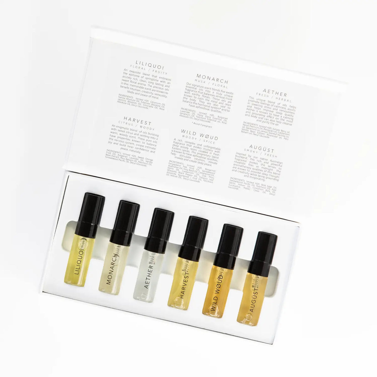 Shop Vanessa Megan Six Piece Natural Eau De Parfum Mini Set at Sensoriam