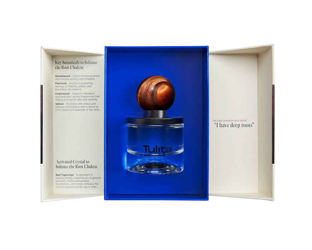 Tulia natural perfume red tigers eye box