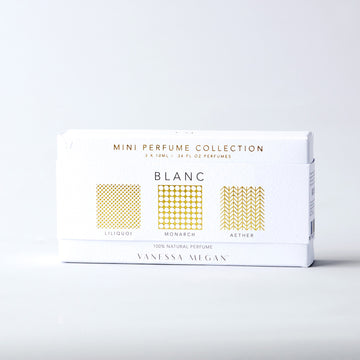 Vanessa Megan mini perfume collection Blanc