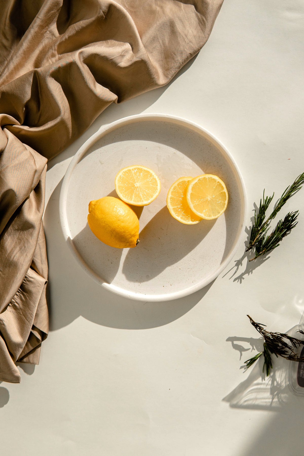 A collection of lemon style natural perfumes