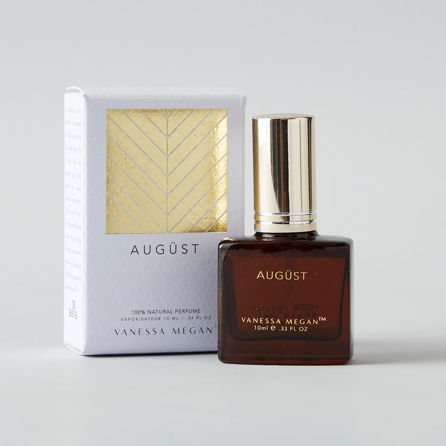 Vanessa Megan Box with August Perfume 10ml