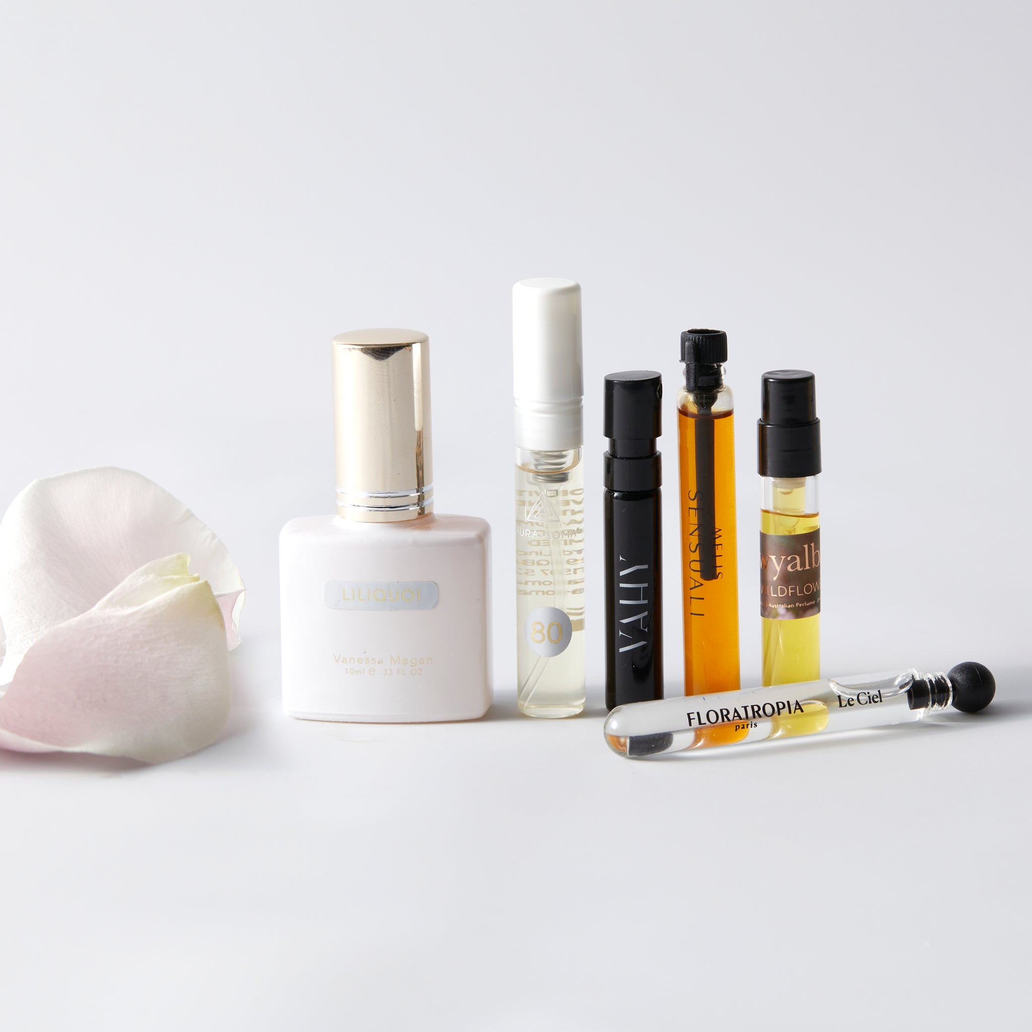 Perfume Floral Sampler Set Australia | Buy Natural Floral Sample ...