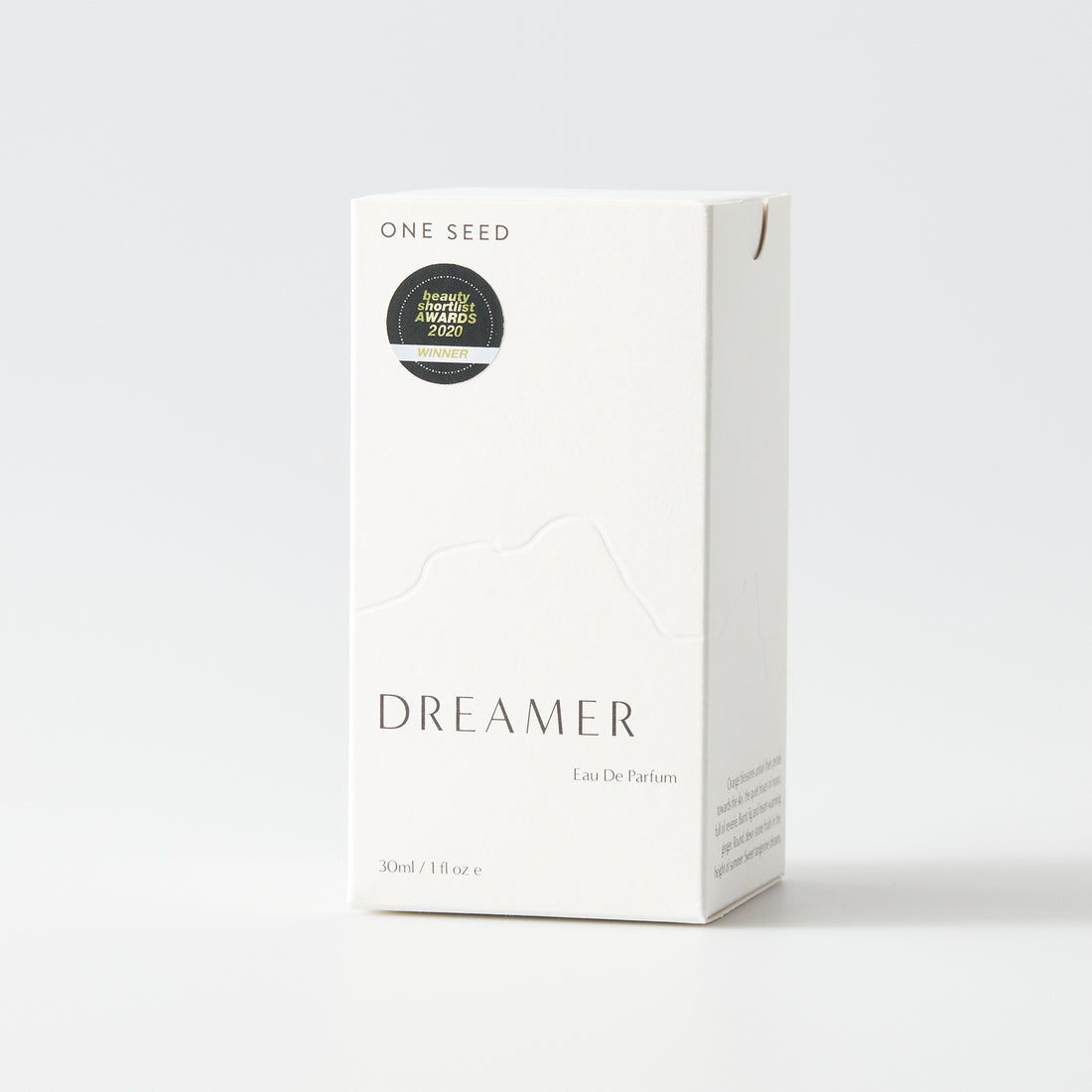 One Seed Dreamer natural perfume