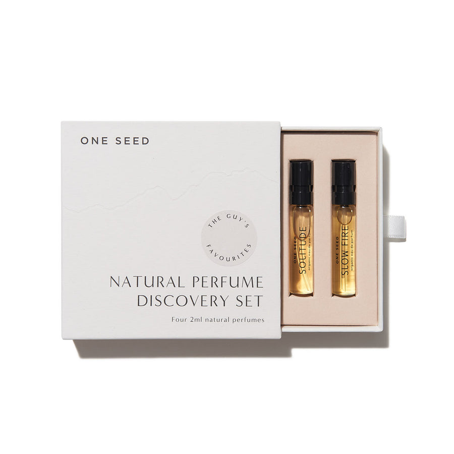 One Seed natural perfume Guy's Favourite Discovery Kit