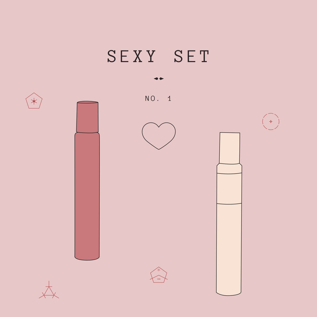 Sexy 1 Gift Set includes two products to help bring  out your sensual side.  PRODUCTS INCLUDED:  ・One Seed Seeker Natural Perfume Roll On, 9ml ・Serene Body Health Amplify Natural Perfume Roll On, 10ml