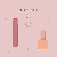 Sexy 2 Gift Set is curated with two of our favourite scents, designed to arouse the senses.  PRODUCTS INCLUDED:  ・Melis Sensuali Natural Perfume Roll On, 9ml ・Vanessa Megan Wild Woud Natural Perfume Spray, 10ml