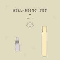 Well-being 1 Gift Set is curated to help enhance a positive state of well-being.  PRODUCTS INCLUDED:  ・Feather & Seed Inhale Essential Oil, 10ml ・Serene Body Health Rest Natural Perfume Roll On, 10ml